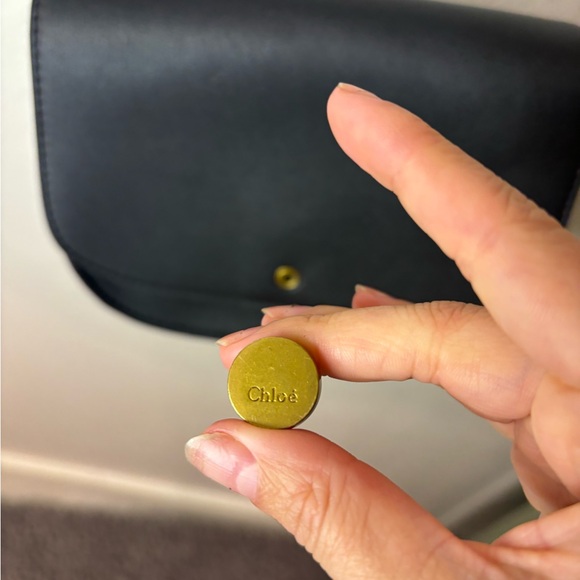 Chloe Black Leather Crossbody Bag - Picture 12 of 13